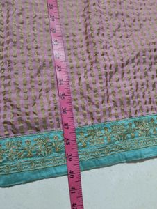 Stylish Pink Embroidered Kurta
