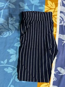 Striped Skinny Pants