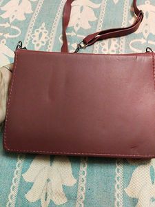 Burgundy Shoulder Bag