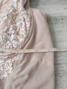 Lace Detail Beige Cami Top