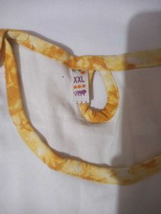Stylish Yellow &amp; Blue Printed Kurta