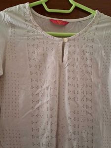 Elegant White Kurta