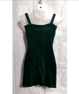 Green Mini Dress Length 32
