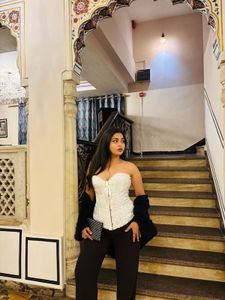 Elegant White Corset Top