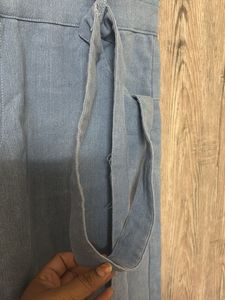 Light Wash Denim Jumpsuit/dungree