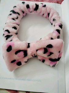 Cute Leopard Print Plush Headband