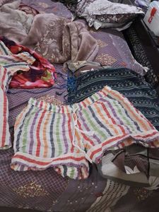 Colorful Striped night dress