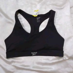 Reebok Black Sports Bra
