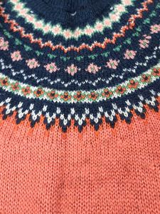 Cozy Fair Isle Knit Sweater