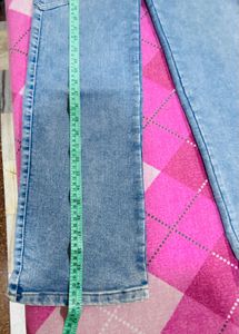 Light Wash Cargo Jeans