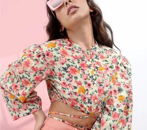 Floral Crop Top