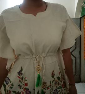 Floral Embroidered Kaftan