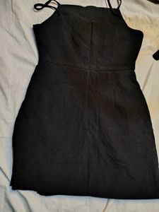 Classic Black Spaghetti Strap Dress