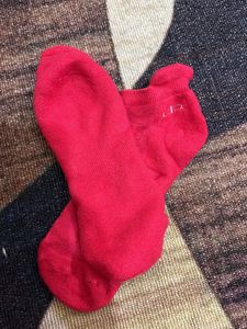 Heelium Red Socks