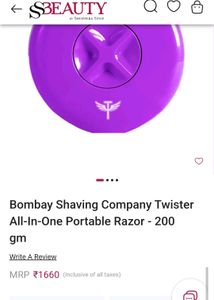 Bombay Shaving Company Twister Razor