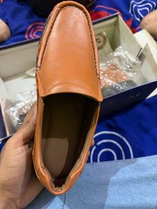 Brown Leather Loafers(Most comfortable,7Si