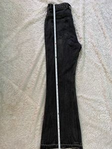 Y2K Flared Grey Wash Jeans