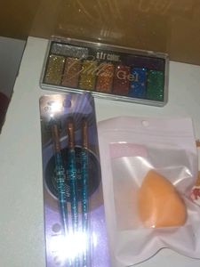 S.f.r Color Glitter Gel Palette + More!