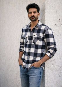 Men's Checkered Casual Shirt