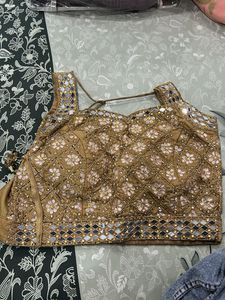 Embellished Brocade Blouse