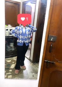 Combo Of 2 Korean Knitwears( Cardigan+ Pullover)