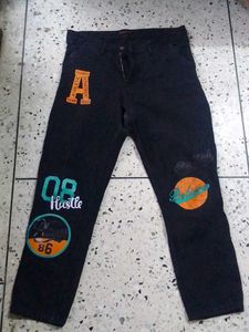 Stylish Graphic Print Pants