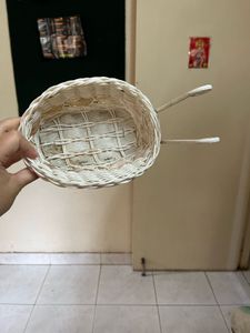 Vintage Baby Carriage Basket