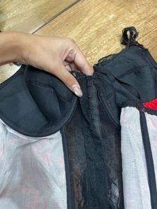 Red &amp; Black Corset
