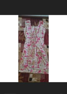 pinterest kurti /Floral Print Corset back