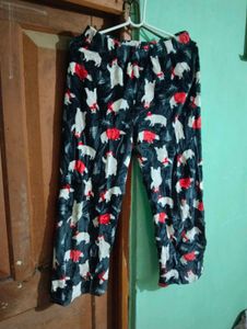length 34,Cozy Polar Bear Pajama Pants
