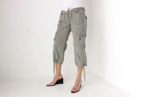 Y2K Cargo Capris - Brown
