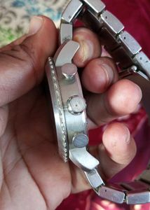 Fossil Gage Chronograph Steel Watch - BQ 1708