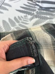Checkered Mini-Skirt