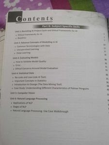 Artificial Intelligence Textbook class 10th
