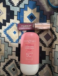 L'Oreal Hyaluron Tint & Dot & Key Sunscreen