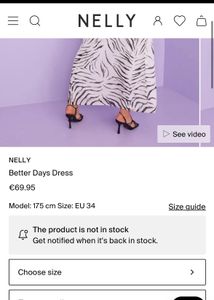 Nelly Zebra Print Maxi Dress