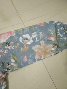 Pleated Floral Dress