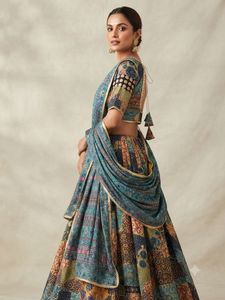 Designer Patchwork Lehenga Choli Set