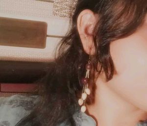 Unique Beaded Dangle Earrings