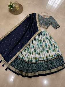 Festival Lehenga with stitched blouse and skirt
