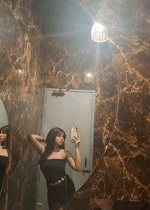 Chic Strapless Black jumpsuit