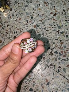 Set of 2 Statement Rings
