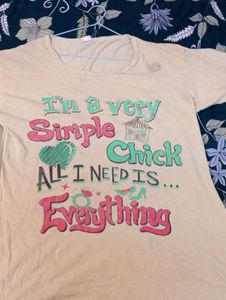 Simple Chick Graphic T-Shirt