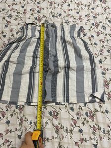 Striped Mini Skirt