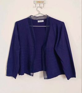 Navy Blue Cardigan