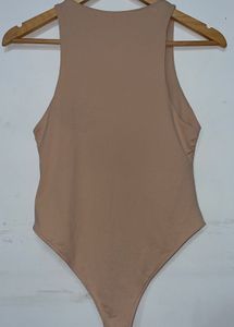 ZARA Medium nude bodysuit