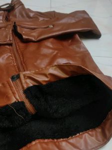 (Branded)Zara Leather Jacket