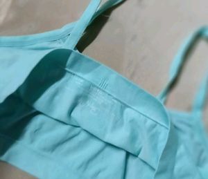 Comfortable Light Blue Sports Bra