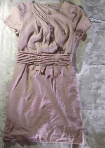 Elegant Pleated Waist Dress
