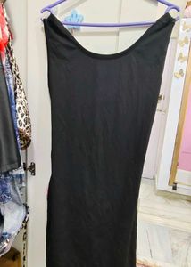 Chic Black Mini Dress with Back Detail